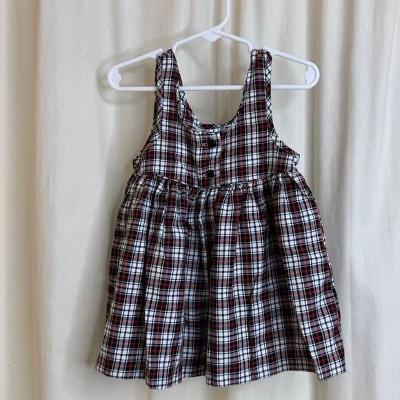 Other - VTG peppercorns girls 2T drsss plaid jumper dress